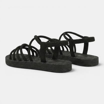 Women's Strappy Wedge Sandals with Platform Sole
