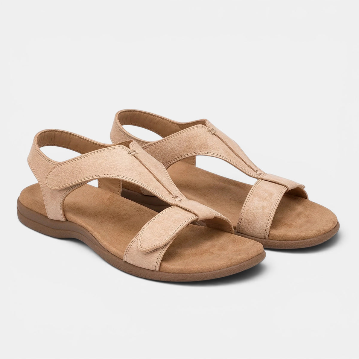 Women's Adjustable Strap Sandals with Open Toe Design