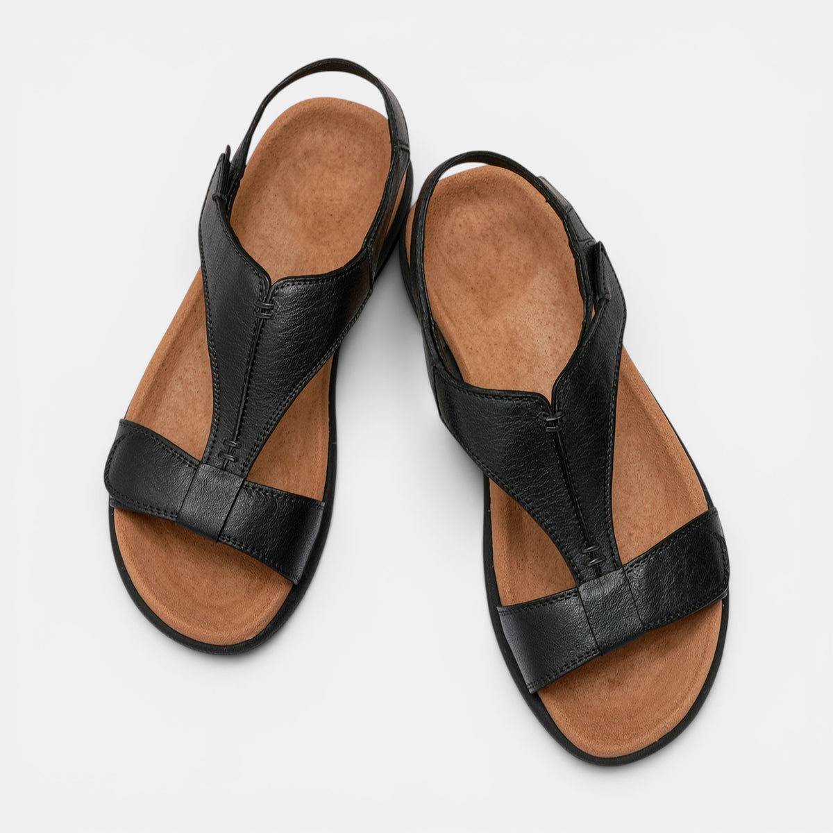 Women's Adjustable Strap Sandals with Open Toe Design