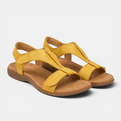 Women's Adjustable Strap Sandals with Open Toe Design