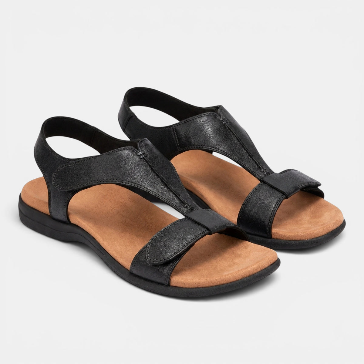 Women's Adjustable Strap Sandals with Open Toe Design