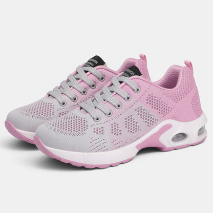 Women's Breathable Lace Up Walking Shoes
