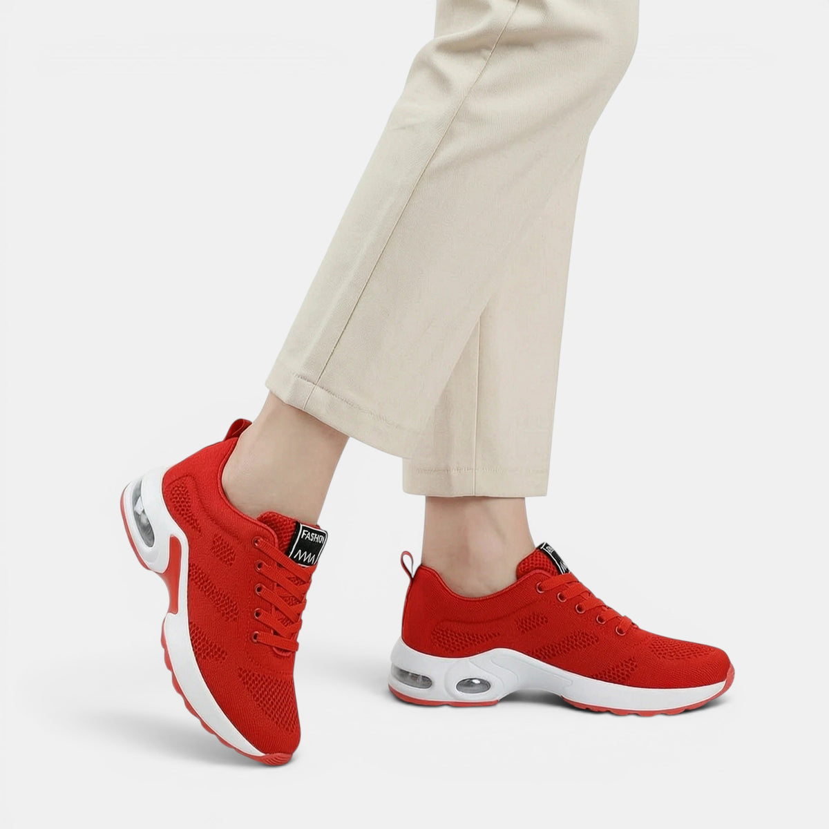 Women's Breathable Lace Up Walking Shoes