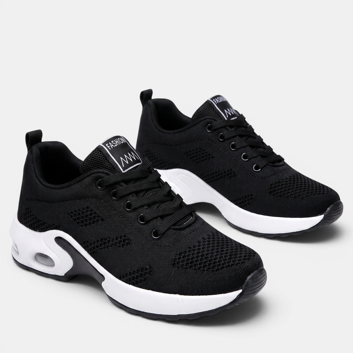 Women's Breathable Lace Up Walking Shoes