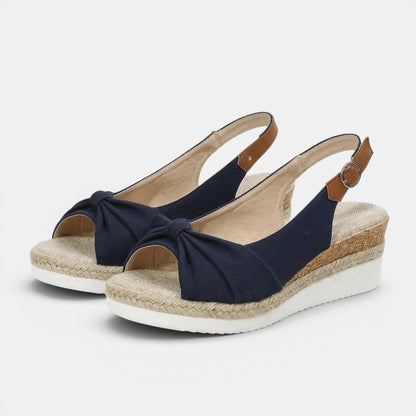 Women's Casual Wedge Sandals with Adjustable Strap