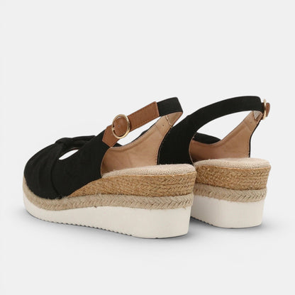 Women's Casual Wedge Sandals with Adjustable Strap