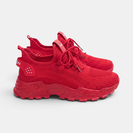 Women's Chunky Sneakers with Lace Up Design