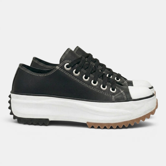 Women's Chunky Sole Lace Up Sneakers