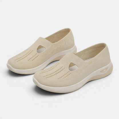 Women's Comfort Slip-On Shoes with Wedge Sole