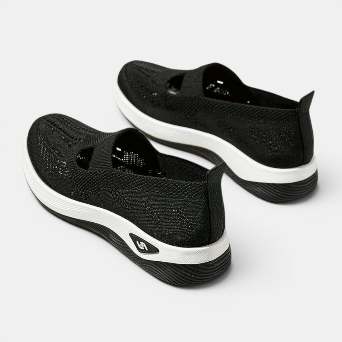 Women's Comfort Slip-On Shoes with Wedge Sole