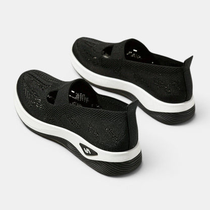 Women's Comfort Slip-On Shoes with Wedge Sole