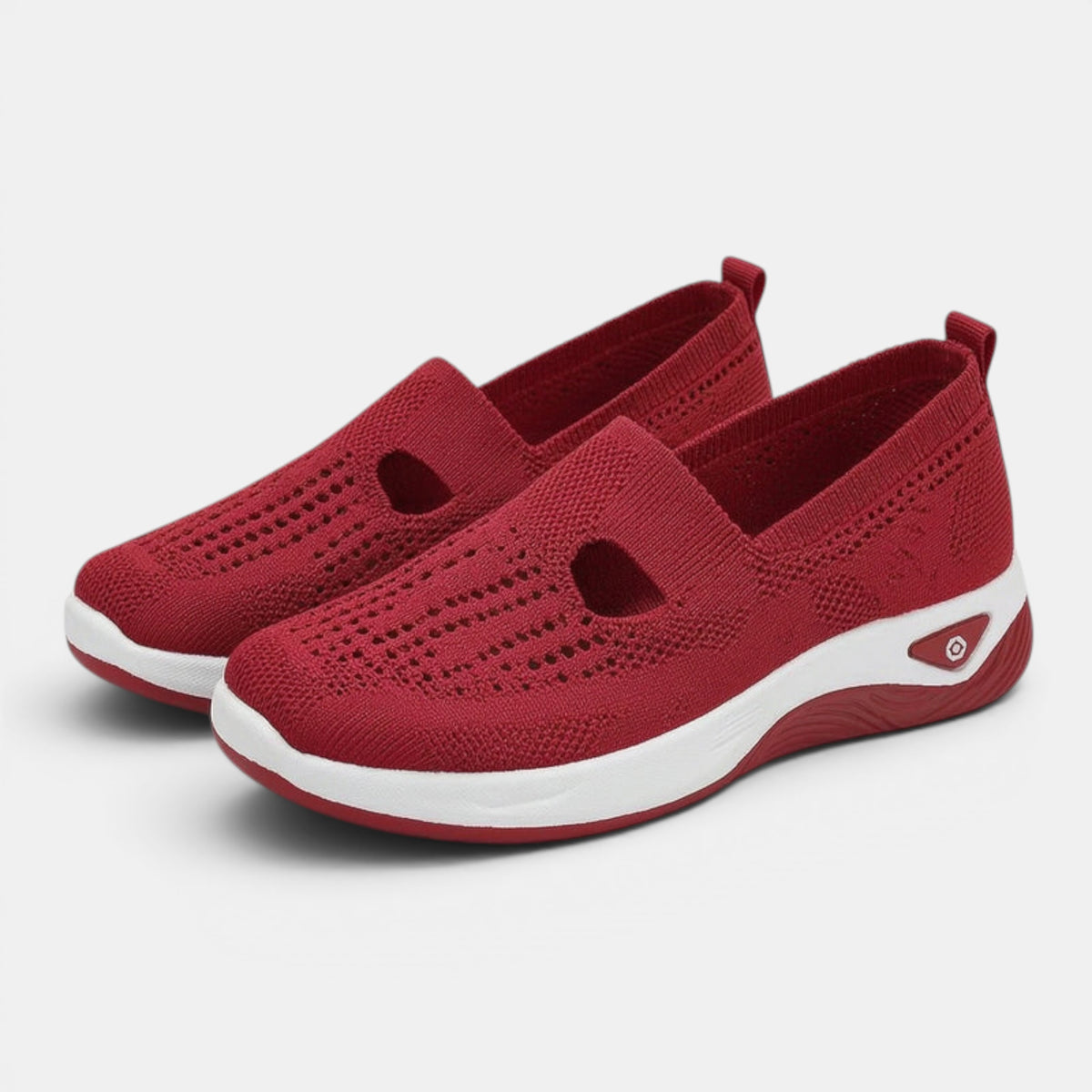 Women's Comfort Slip-On Shoes with Wedge Sole