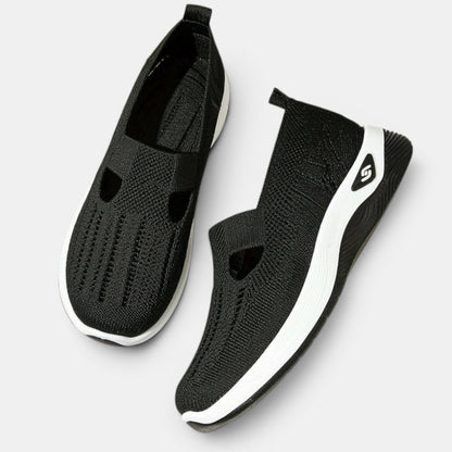 Women's Comfort Slip-On Shoes with Wedge Sole