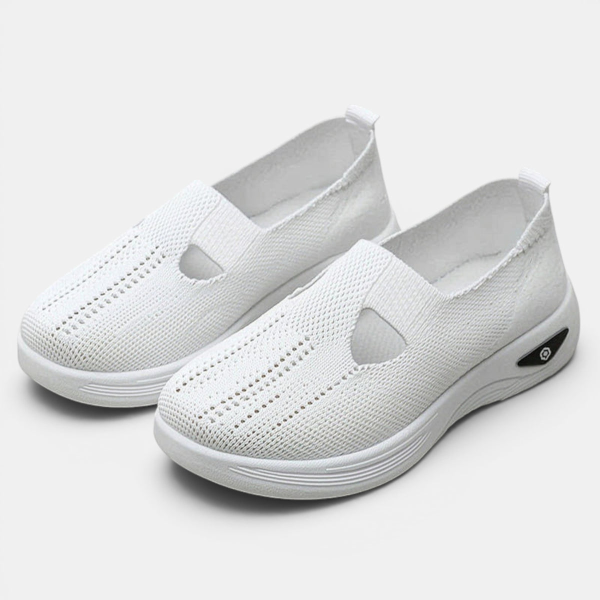Women's Comfort Slip-On Shoes with Wedge Sole