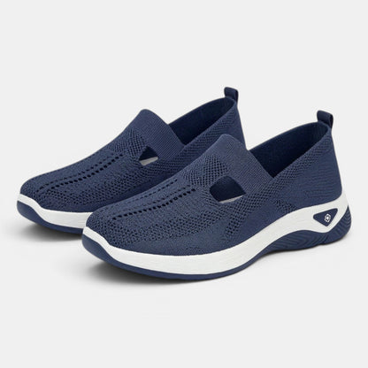 Women's Comfort Slip-On Shoes with Wedge Sole