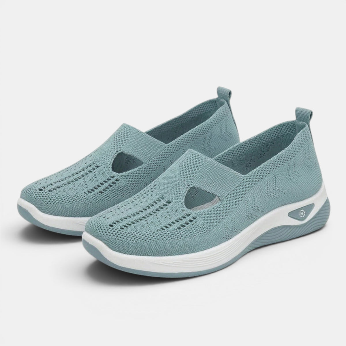 Women's Comfort Slip-On Shoes with Wedge Sole