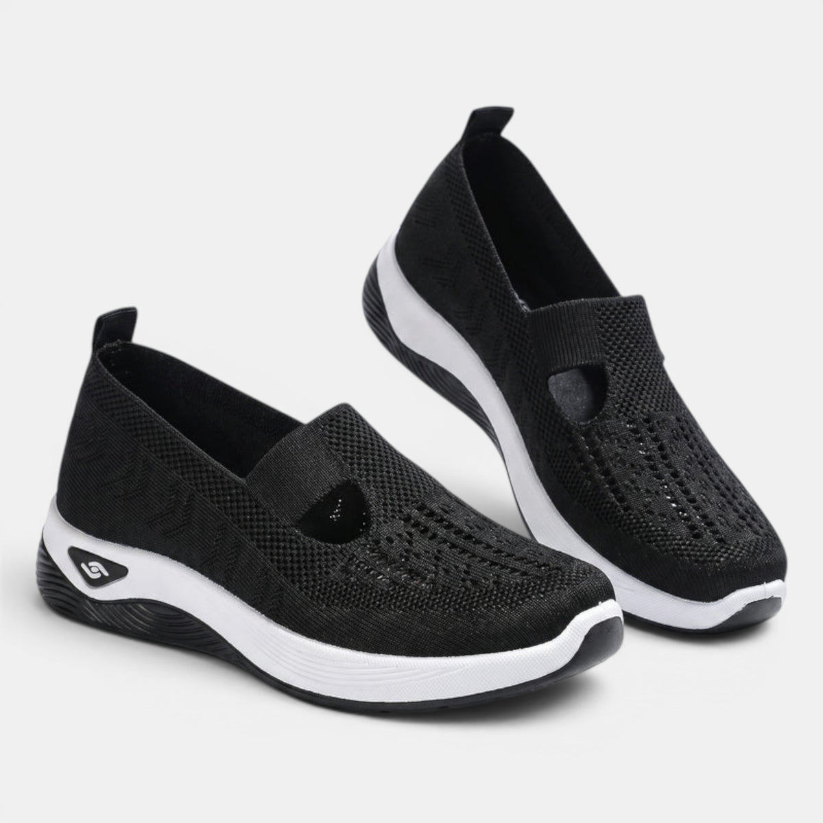 Women's Comfort Slip-On Shoes with Wedge Sole
