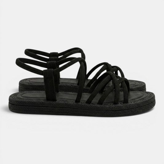 Women's Strappy Wedge Sandals with Platform Sole