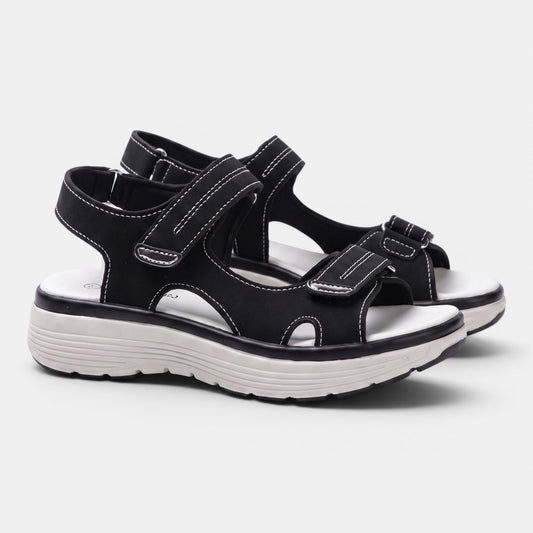 Women's Double Strap Walking Sandals with Open Toe