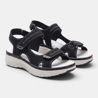 Women's Double Strap Walking Sandals with Open Toe