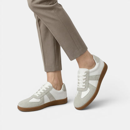 Women's Low Top Lace Up Walking Sneakers