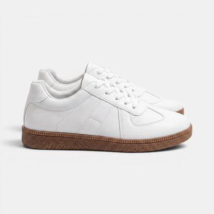 Women's Low Top Lace Up Walking Sneakers