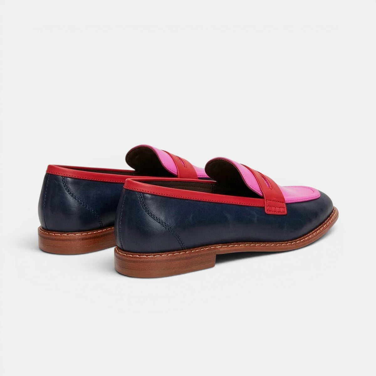 Women's Slip-On Penny Loafers with Classic Design