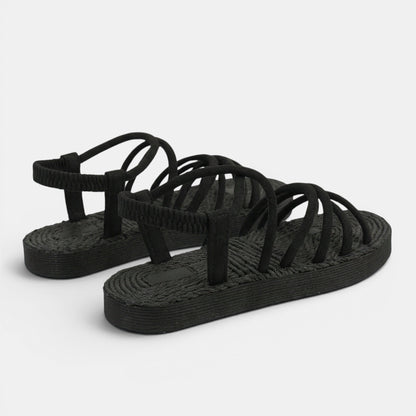Women's Strappy Flat Sandals for Everyday Summer Wear